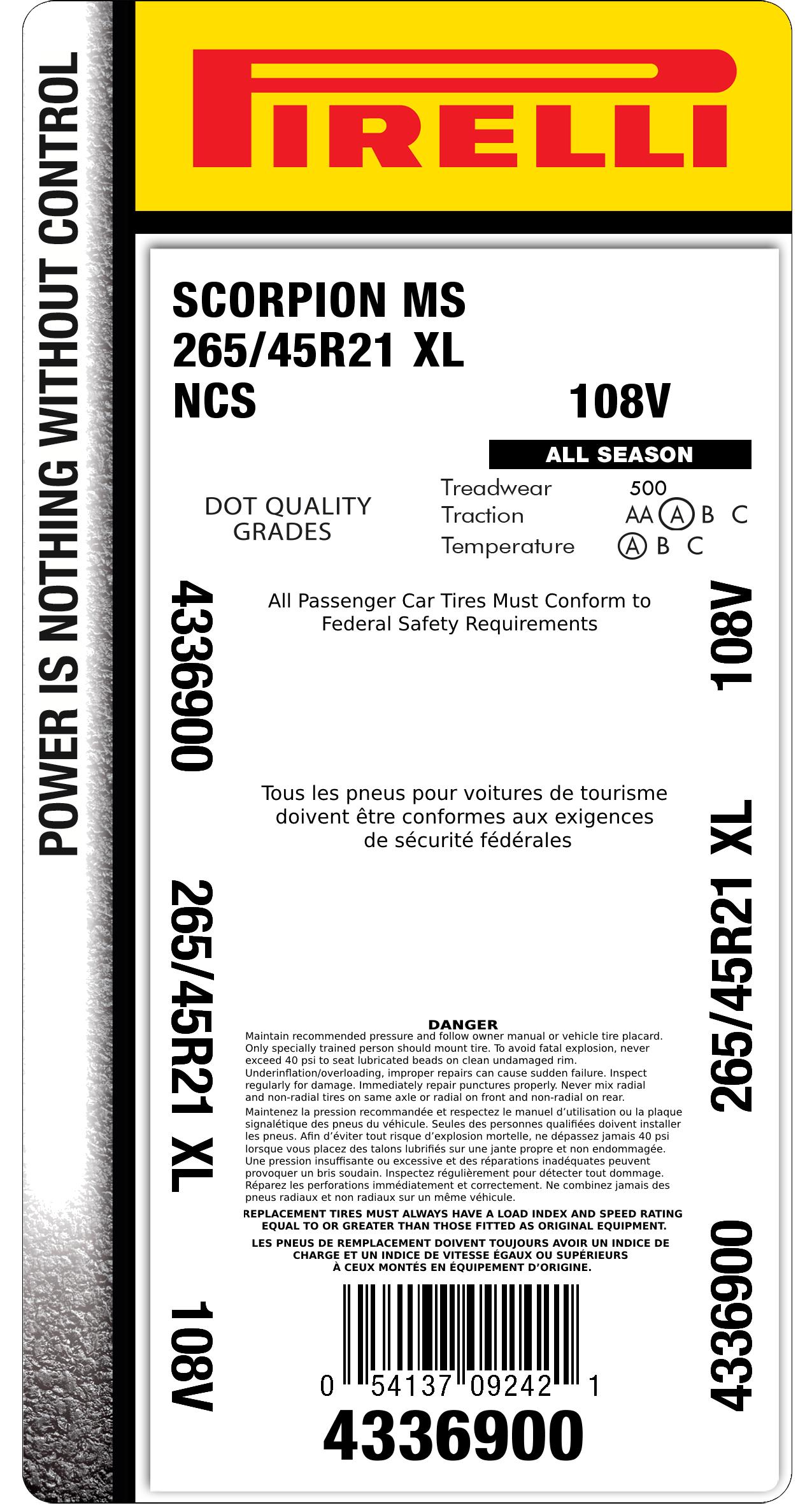 265/45r21 Size Tires: choose the best for your car | Pirelli