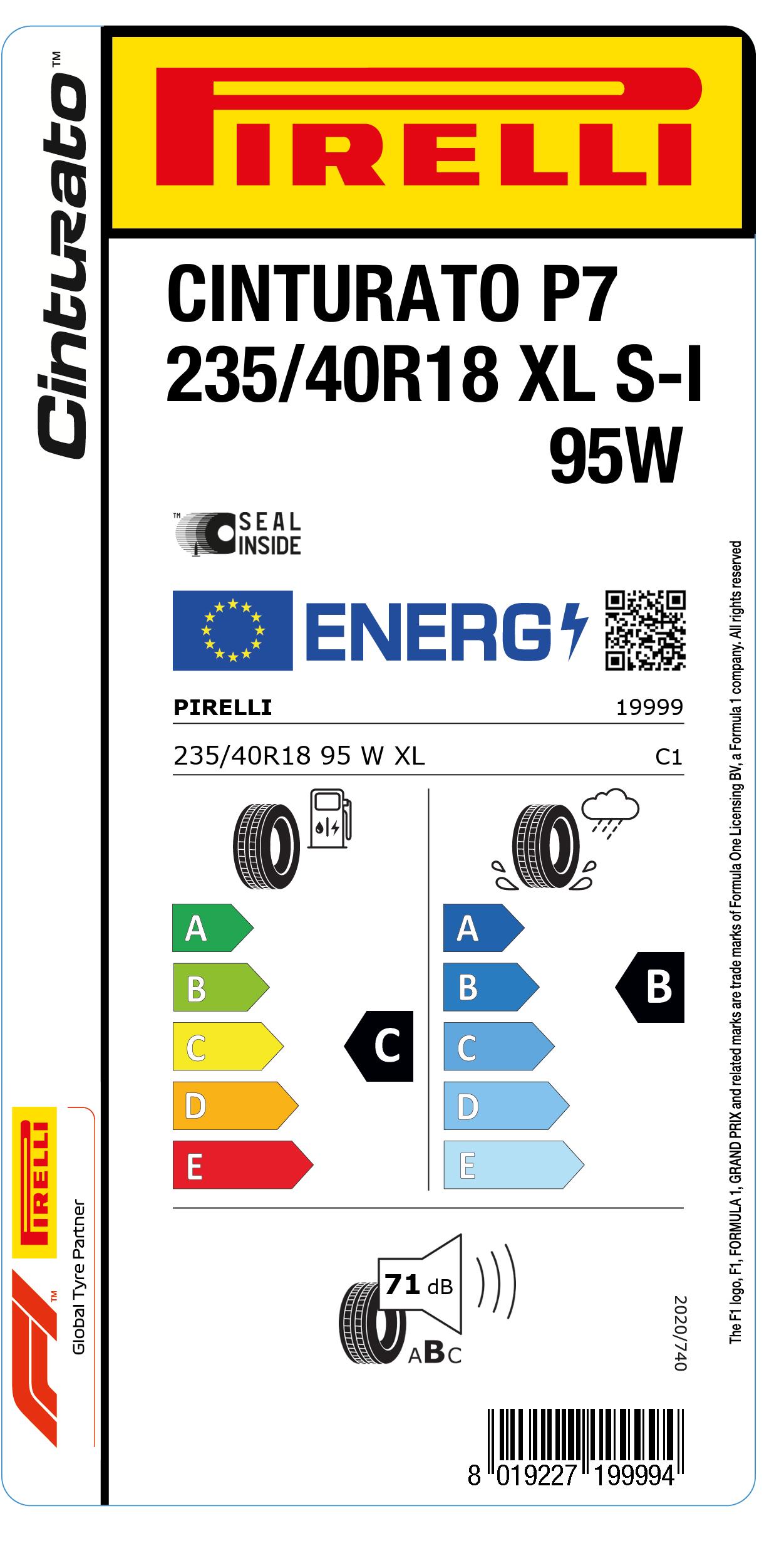 PIRELLI CINTURATO P7 - Afbeelding 3