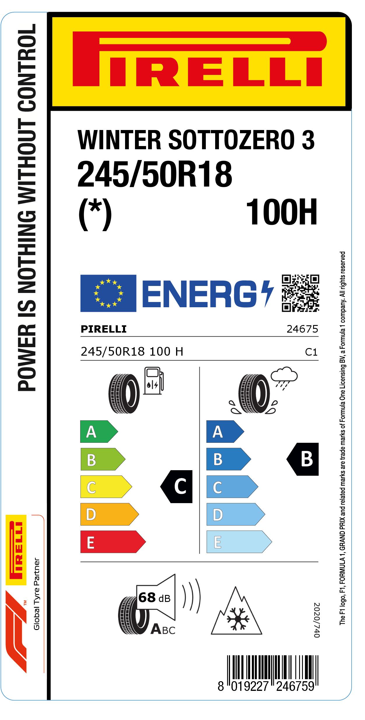 PIRELLI WINTER SOTTOZERO 3  - Afbeelding 3