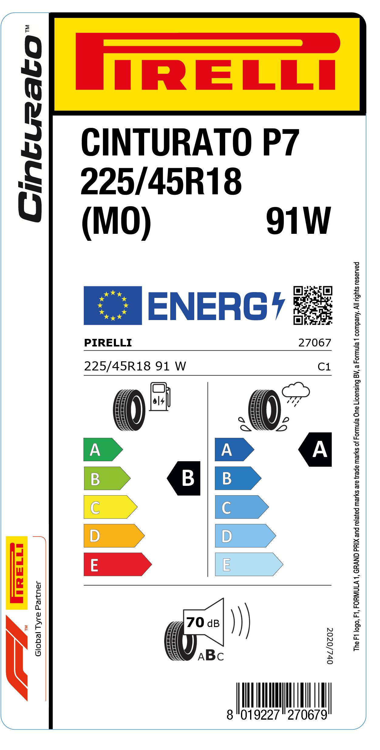 PIRELLI CINTURATO P7 - Afbeelding 3