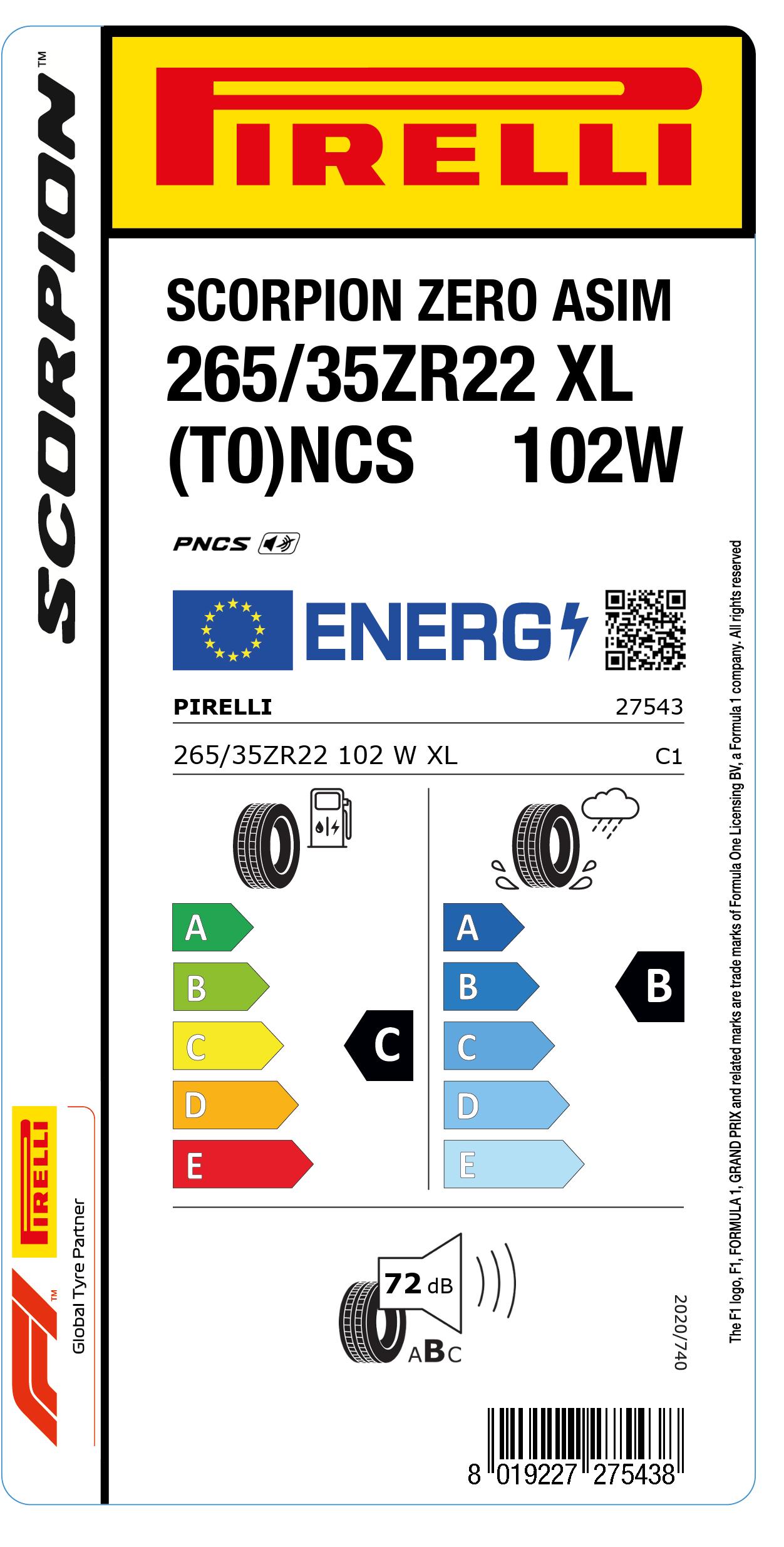 PIRELLI SCORPION ZERO ASIMMETRICO - Afbeelding 3