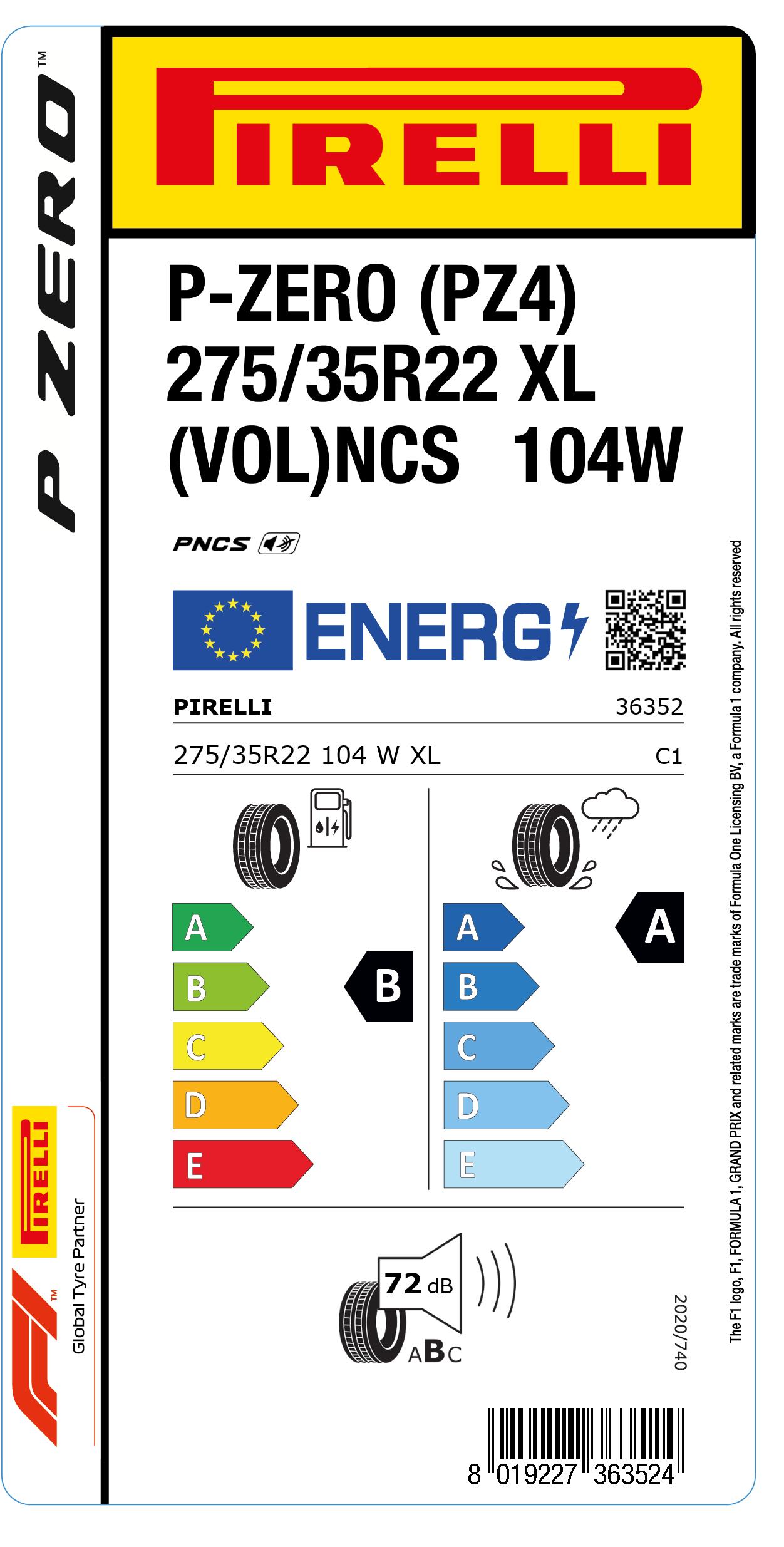 PIRELLI P ZERO (PZ4) L.S.  - Afbeelding 3