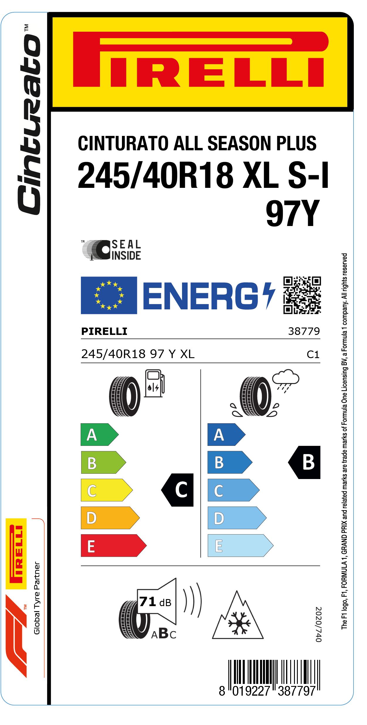 PIRELLI CINTURATO ALL SEASON PLUS  - Afbeelding 3