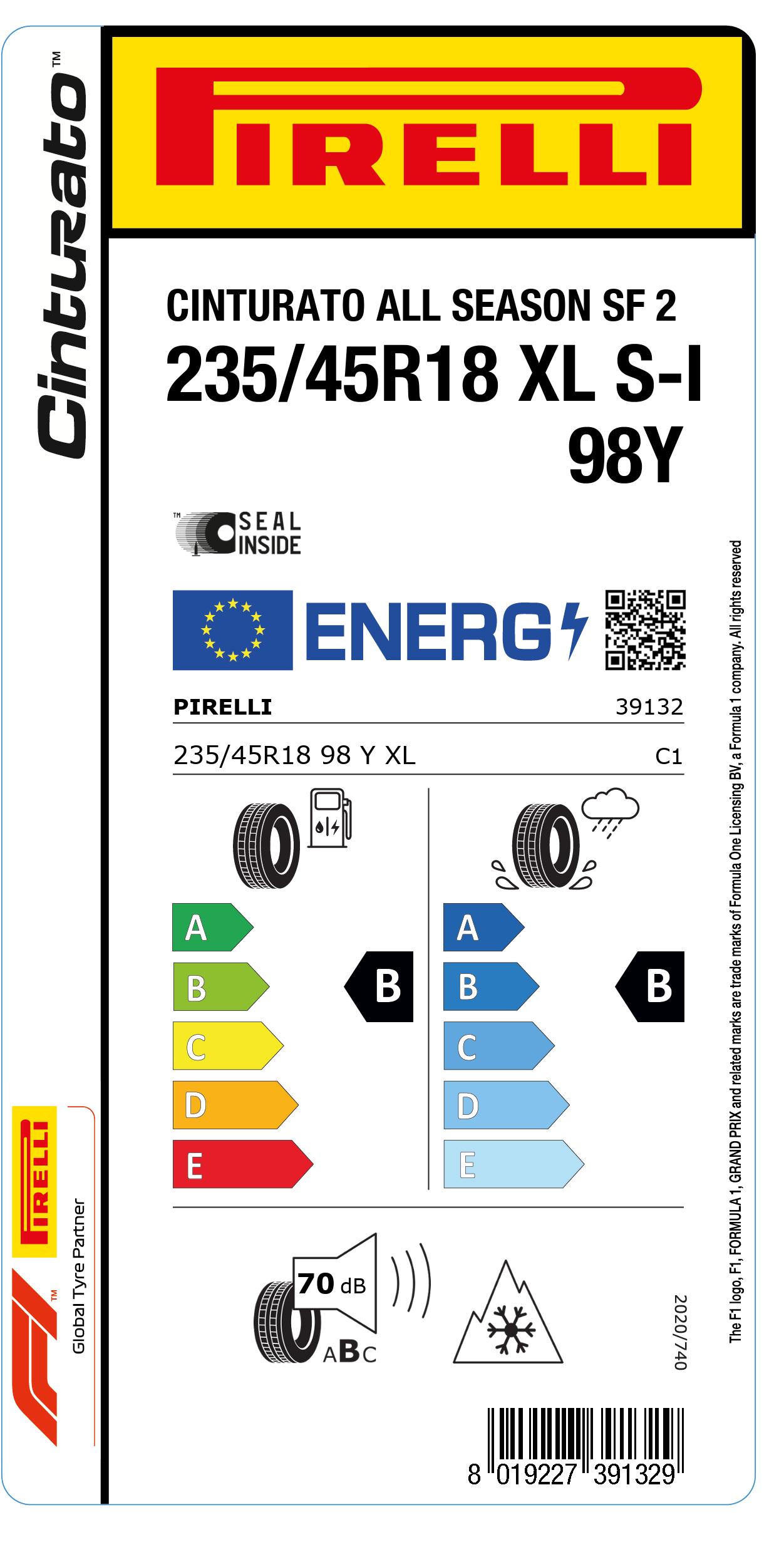PIRELLI CINTURATO ALL SEASON SF 2 - Afbeelding 3