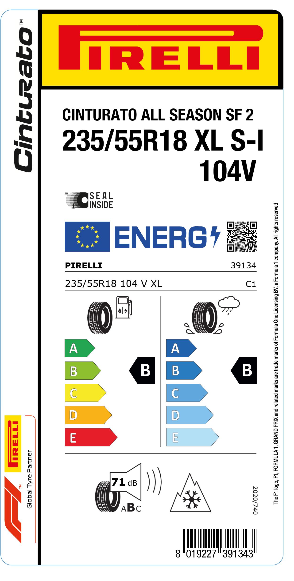 PIRELLI CINTURATO ALL SEASON SF 2 SUV - Afbeelding 3
