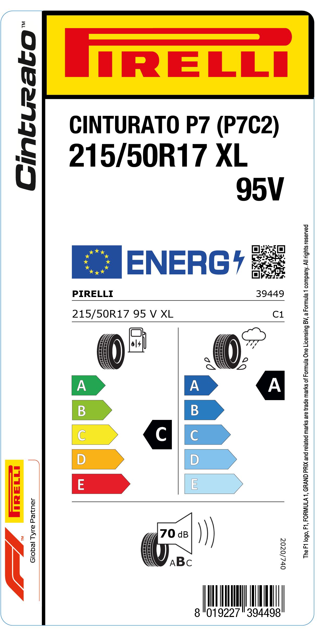 PIRELLI CINTURATO P7 (P7C2) - Afbeelding 3