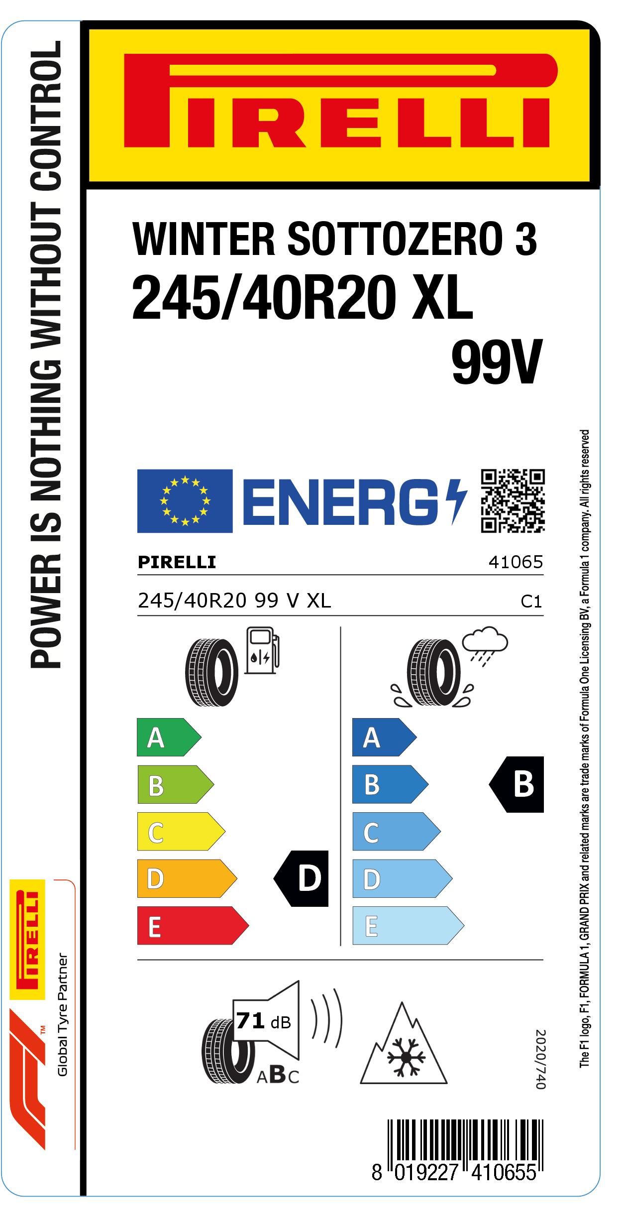 PIRELLI WINTER SOTTOZERO 3  - Afbeelding 3