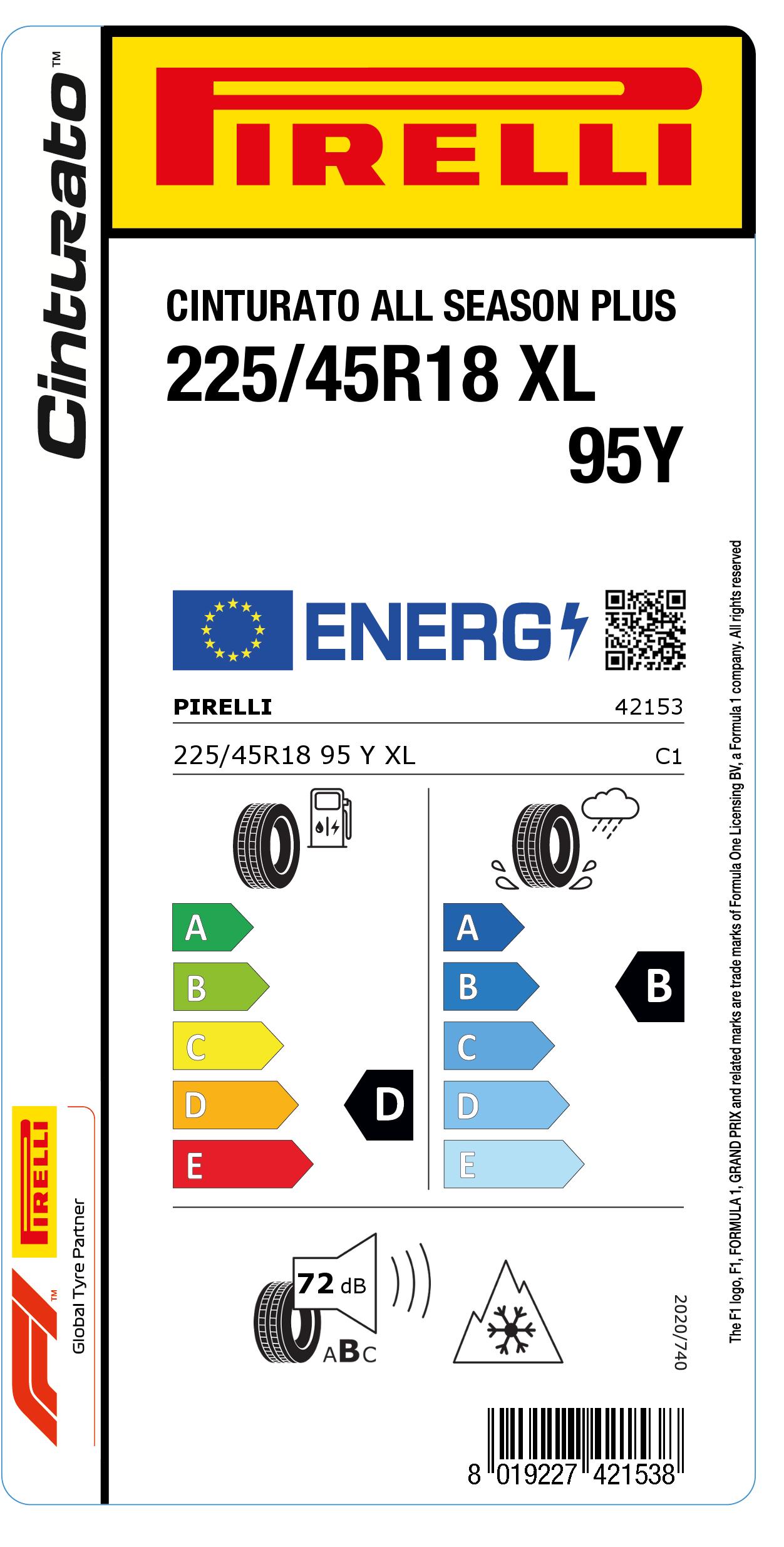 PIRELLI CINTURATO ALL SEASON PLUS  - Afbeelding 3