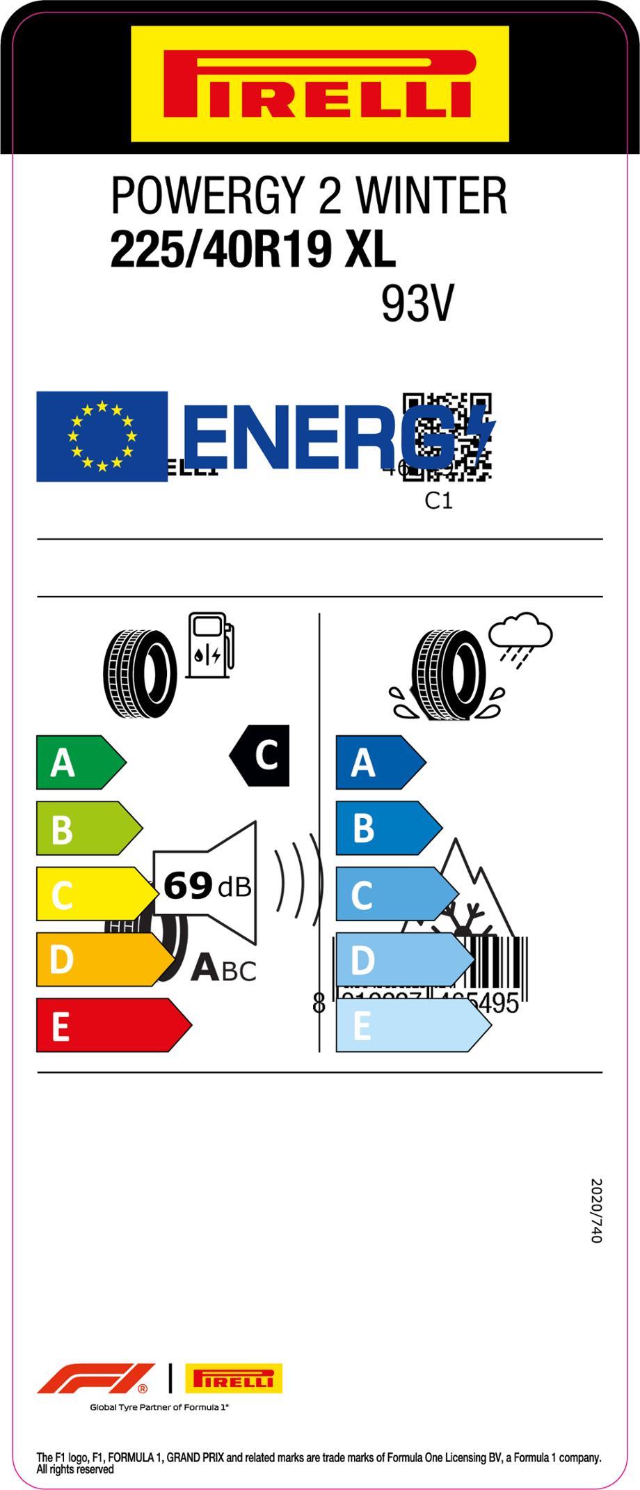 PIRELLI POWERGY 2 WINTER - Afbeelding 3