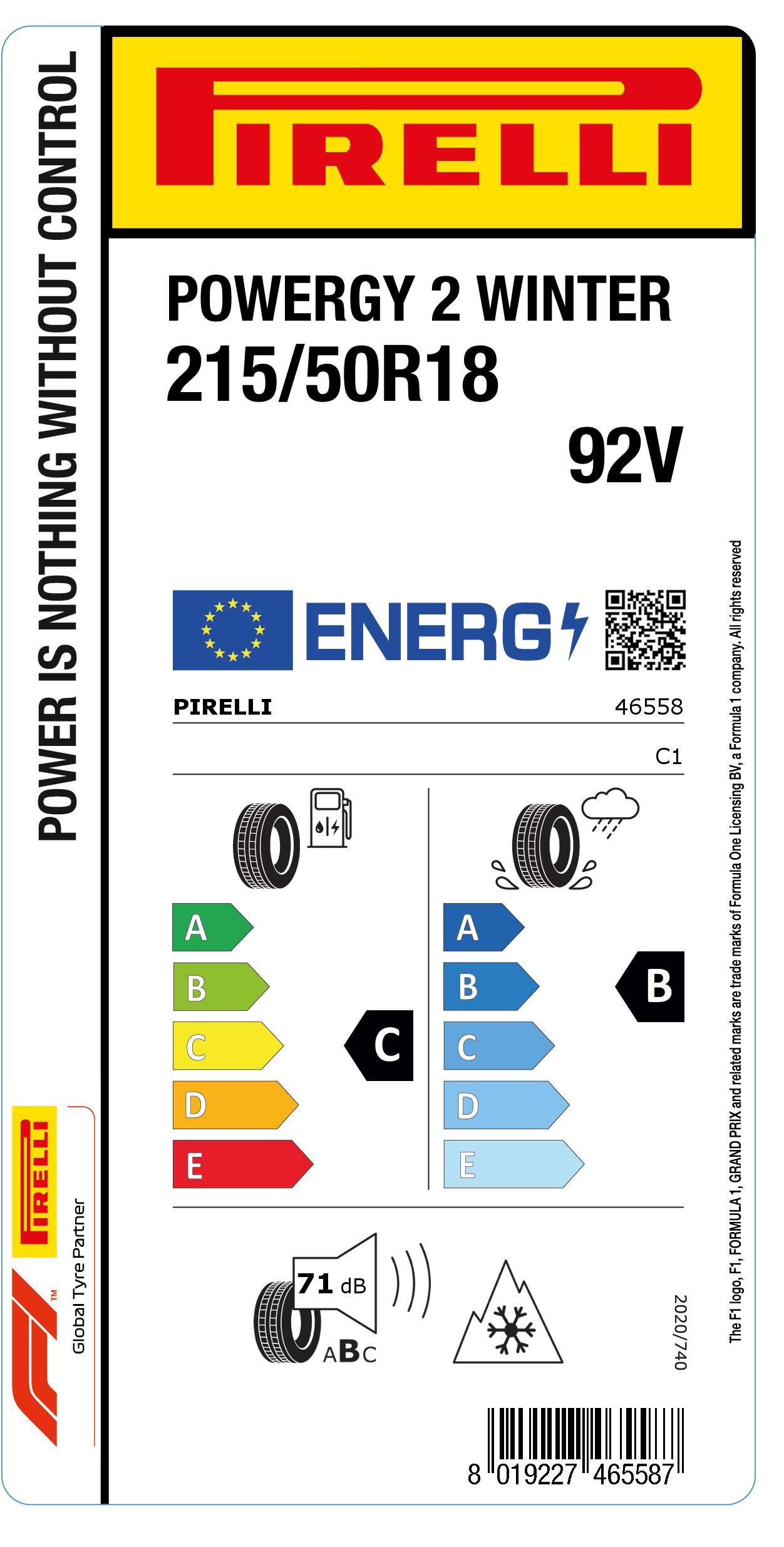 PIRELLI POWERGY 2 WINTER - Afbeelding 3