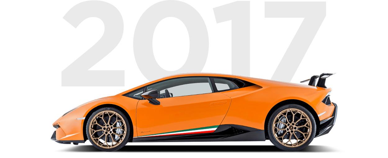 Pirelli & Lamborghini through history 2017