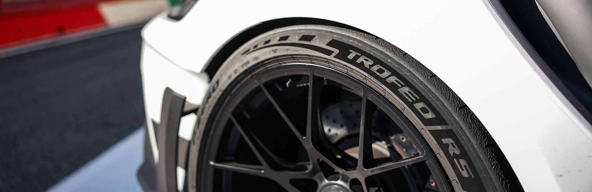 The top of Pirelli tyres for the track-made 911