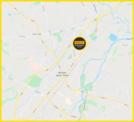 Burton-on-Trent Pirelli Performance Centre