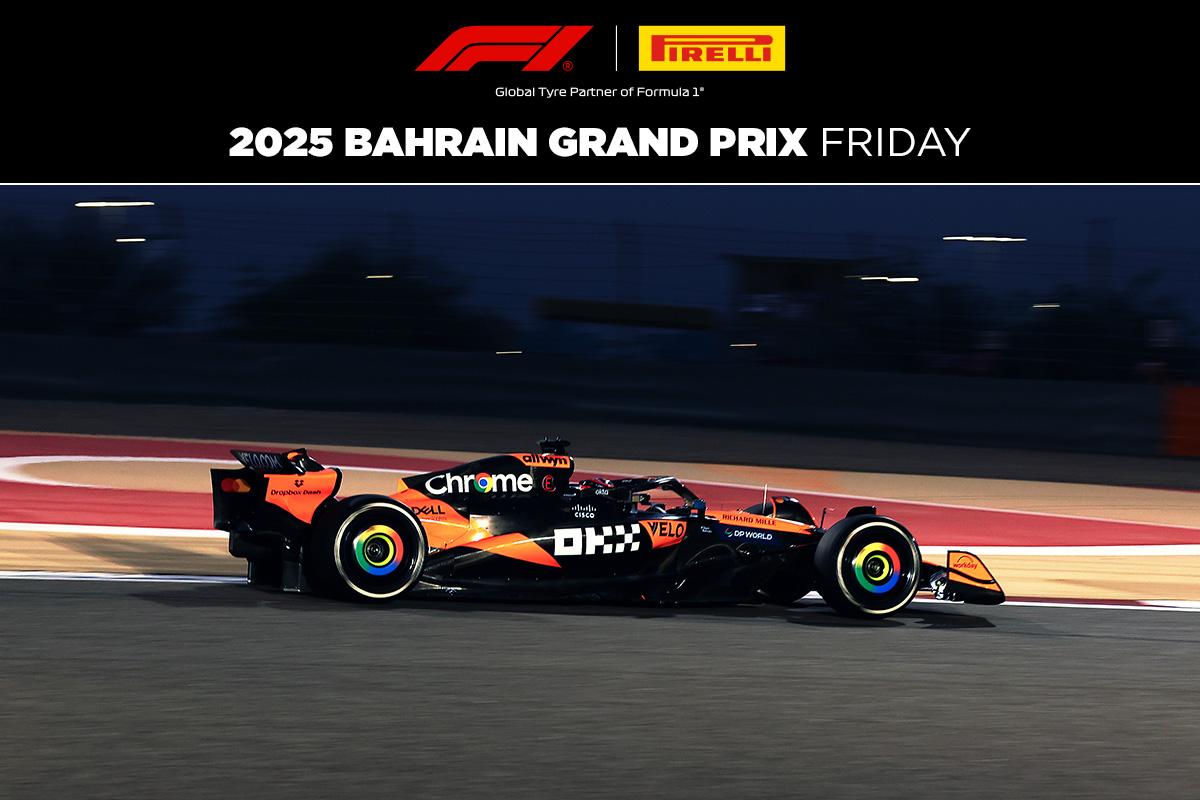 MCLAREN LEADS THE FRIDAY CHARGE