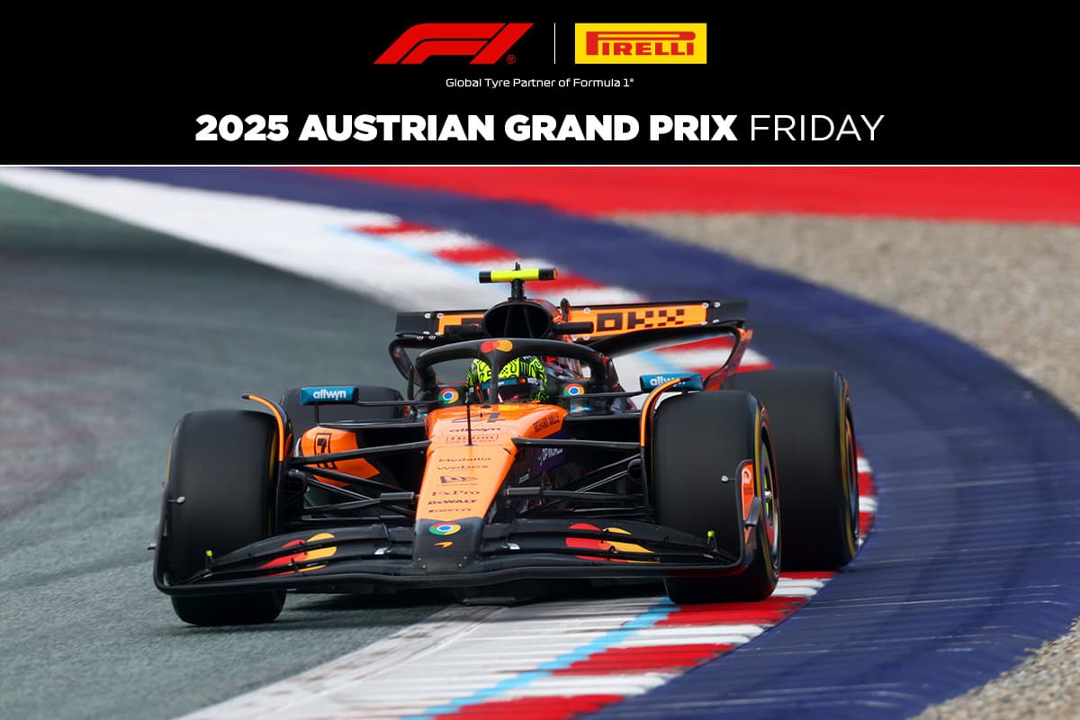 MCLAREN COMEÇA COM O PÉ DIREITO EM SPIELBERG
