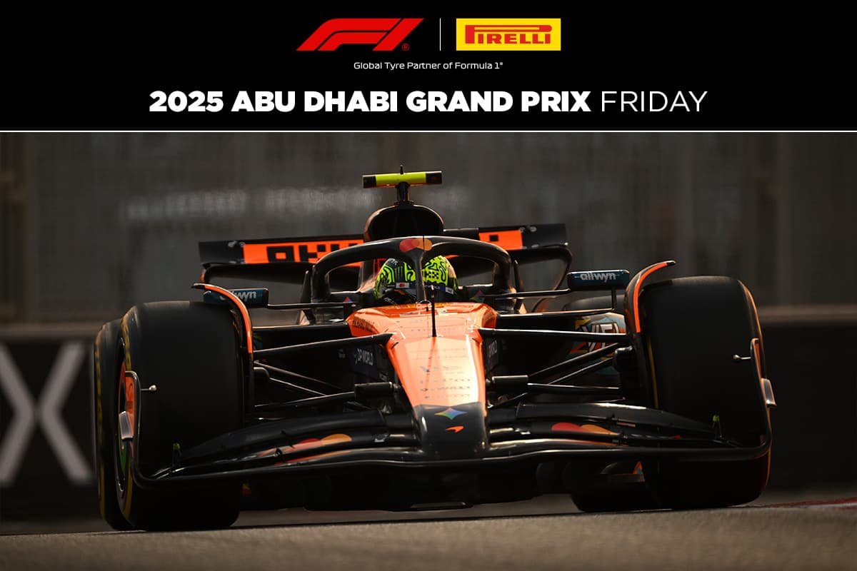 NORRIS EM VANTAGEM NOS TREINOS PARA A DISPUTA PELO TÍTULO